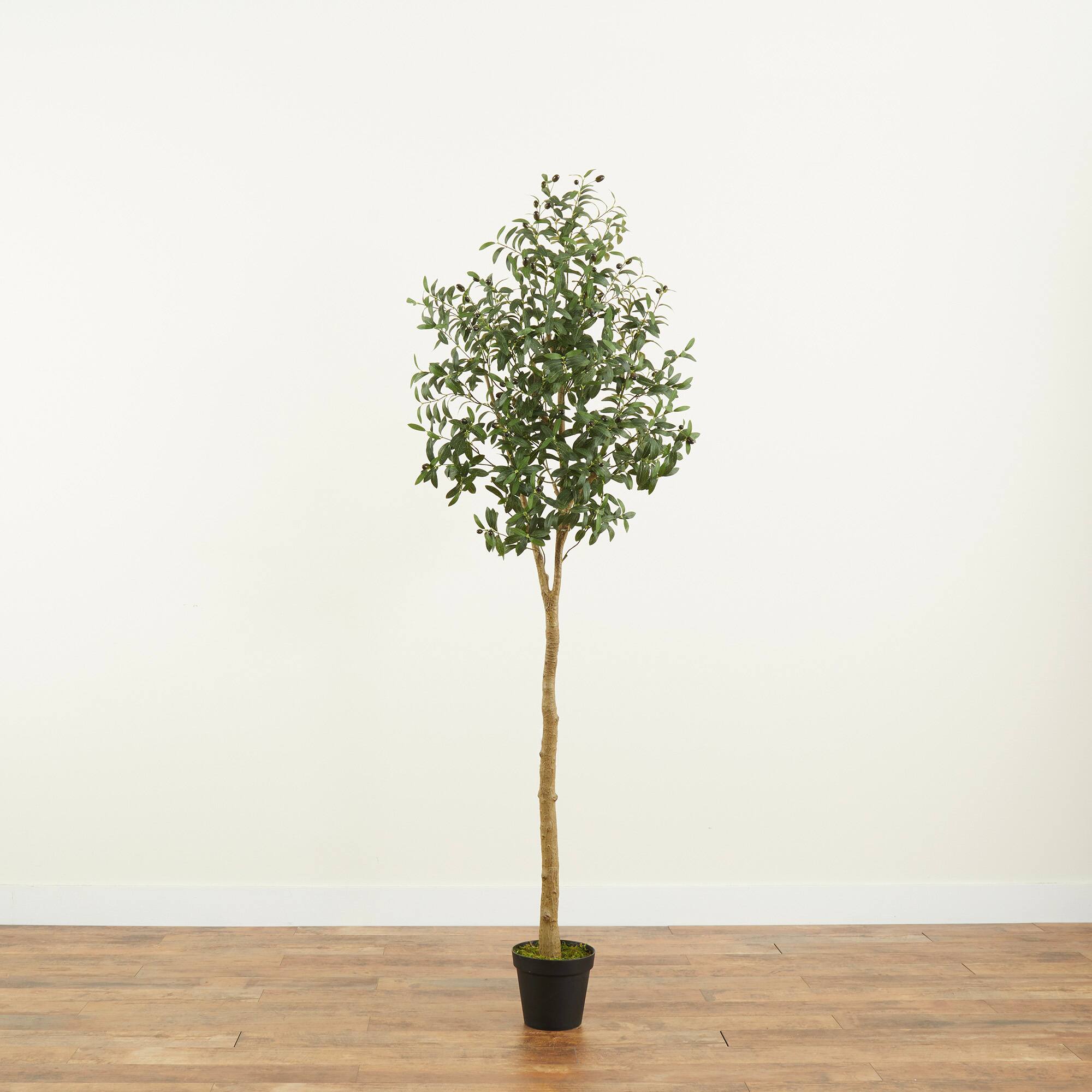 7ft. Potted Artificial Olive Tree